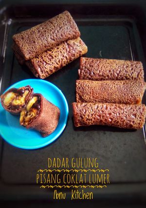 Foto resep Dadar Gulung Pisang Coklat Lumer