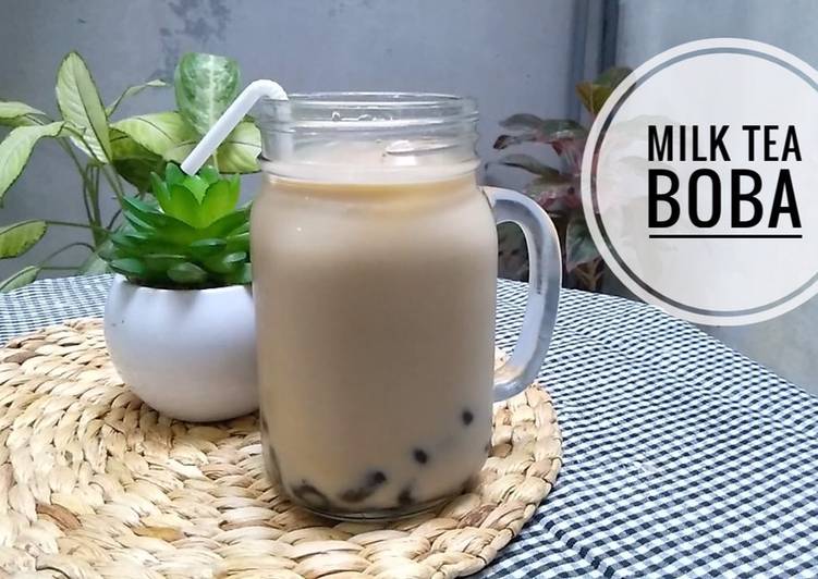 Langkah Mudah untuk Menyiapkan Milk tea boba yang Enak