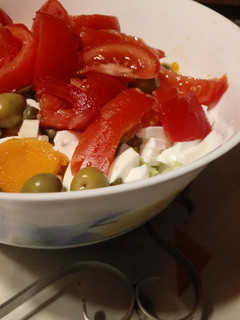 Una foto de Ensalada de mango