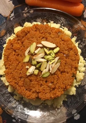 A picture of Gajar ka Halwa.