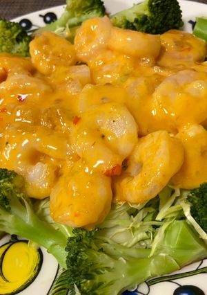 Hình của món Tôm sốt mayo ớt ngọt | Shrimp with sweet chili mayo 🍤.