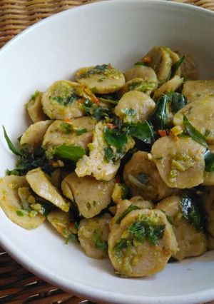 Foto resep Tumis Bakso Cabe Ijo