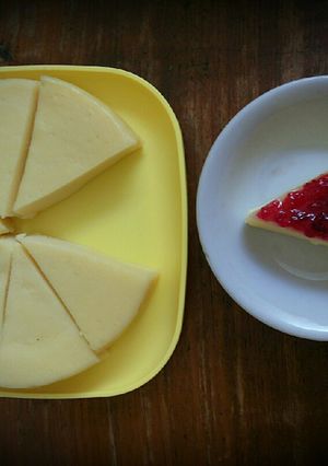 Foto resep Blueberry Cheese Cake Kukus