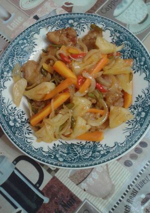 Foto resep Ayam asam manis 