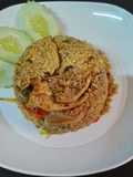 ข้าวผัดเครื่องแกงไก่