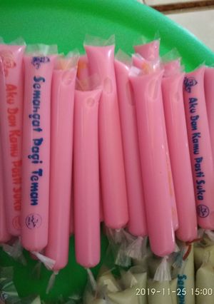 Foto resep Es Lilin Red Velvet