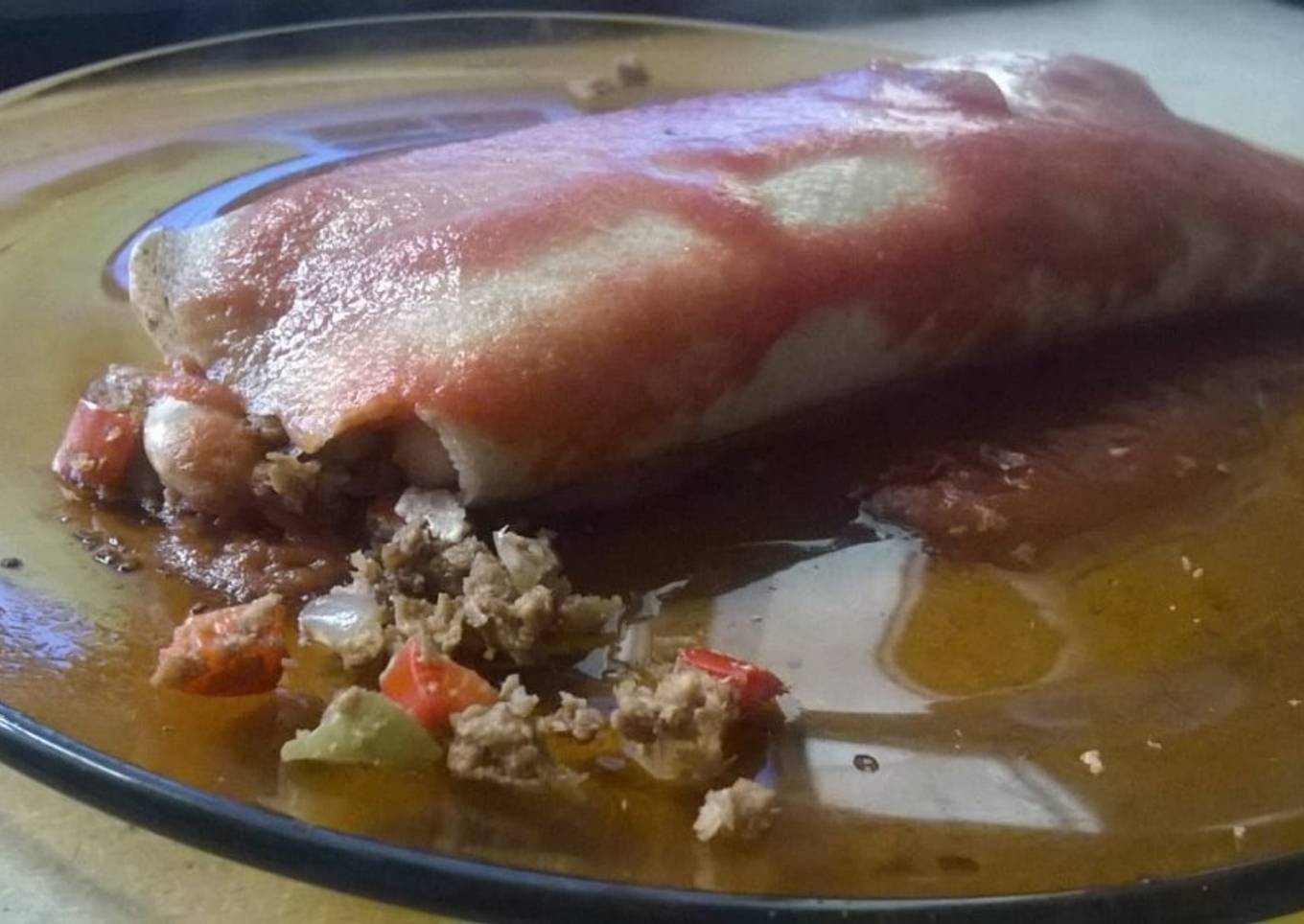 Crepes integrales de soja y alubias ♥ #SinCarne