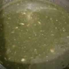Curd coriander chutney A picture of Curd coriander chutney.