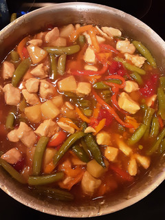 A picture of Sweet and sour Chicken.