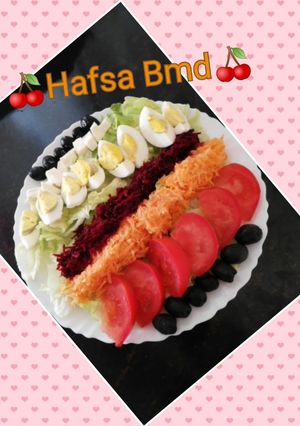 صورة لوصفة سلطة الخضار 🥗