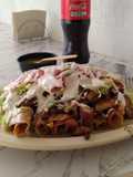 Potato Flautas with Breaded Cutlet