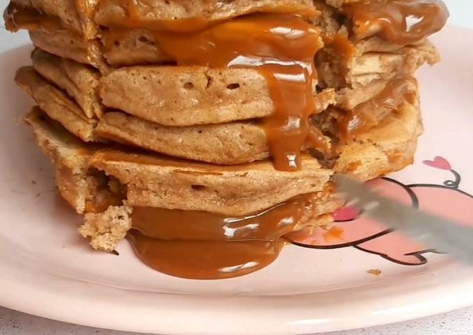 Pancakes de avena y vainilla Receta de Delicias Oink - Cookpad