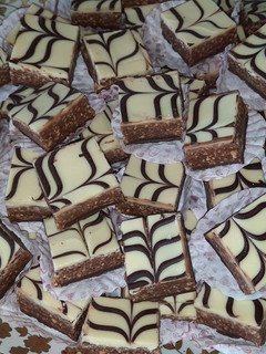 Una foto de Galletas marroquíes sin horno elegantes para las fiestas