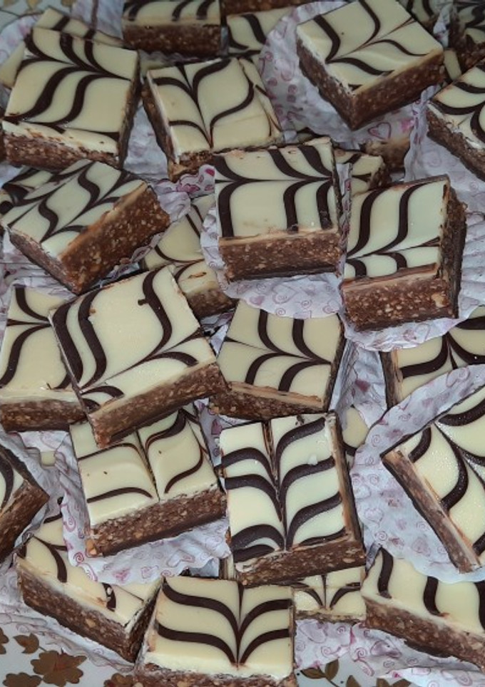 Una foto de Galletas marroquíes sin horno elegantes para las fiestas