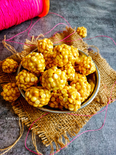 દાળિયા નાં લાડુ (Daliya na ladoo recipe in Gujarati) રેસીપી મુખ્ય ફોટો