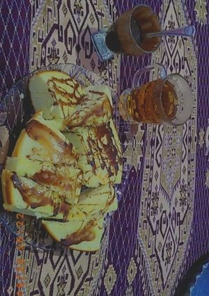 عکسی از دستور کیک بدون تخم مرغ