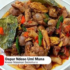 Oseng Ati Ampela Favorite Pak Suami-レシピのメイン写真