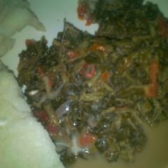 A picture of Sagaa stew.