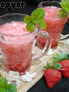 Foto resep Es Kopyor Agar agar