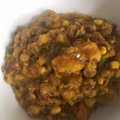 A picture of Beans and Corn.