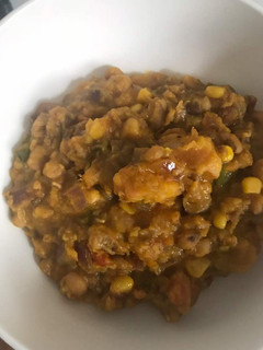 A picture of Beans and Corn.