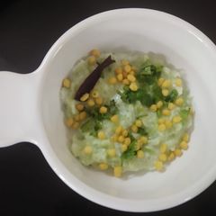 A picture of Cucumber boondi raita.