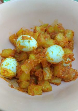 Foto resep Kentang puyuh balado