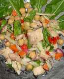 ENSALADA DE GARBANZOS CON ALBACORA. JON STYLE