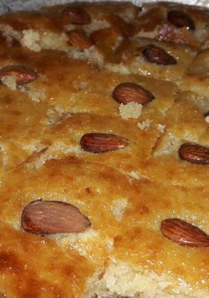 صورة لوصفة هريسة جوز الهند