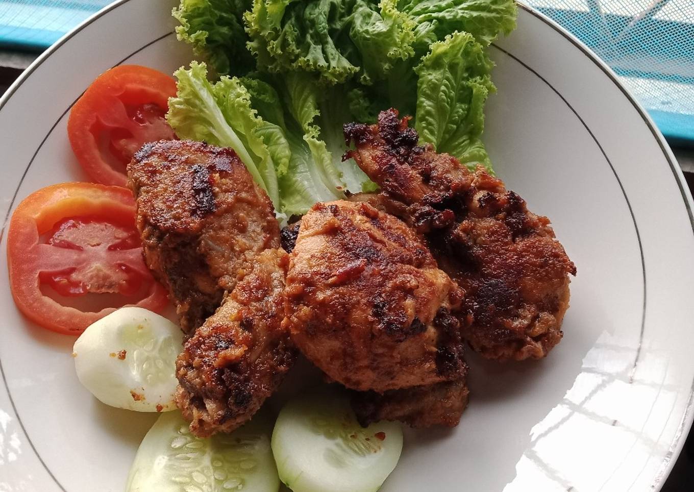 Ayam Bakar Taliwang (bakar teflon)