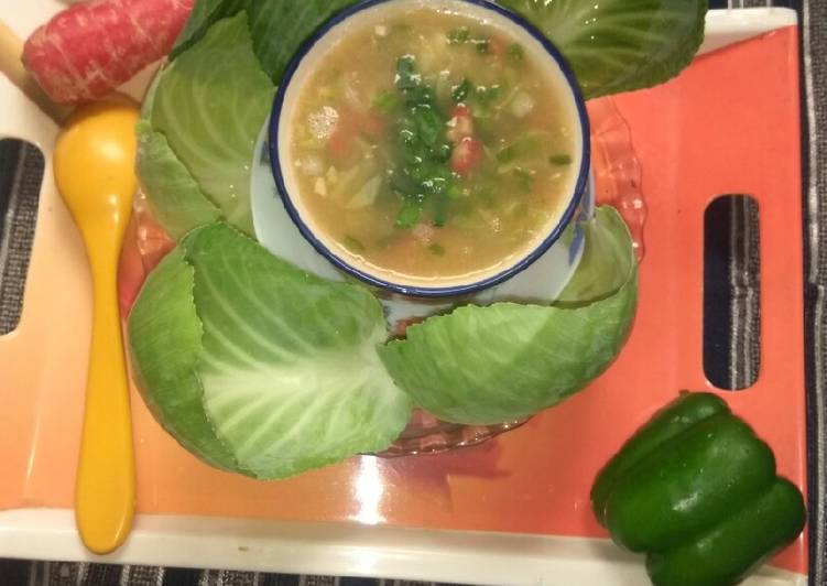 Tuesday Fresh Vegetables soup