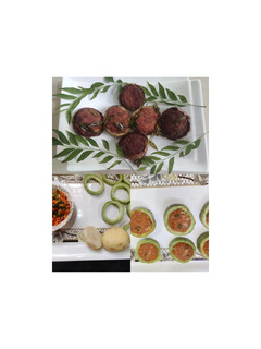 மிளகு மசாலா ஸ்டப்ட்டு புடலங்காய் (Stuffed pepper snake gourd) செய்முறை முக்கிய புகைப்படம்