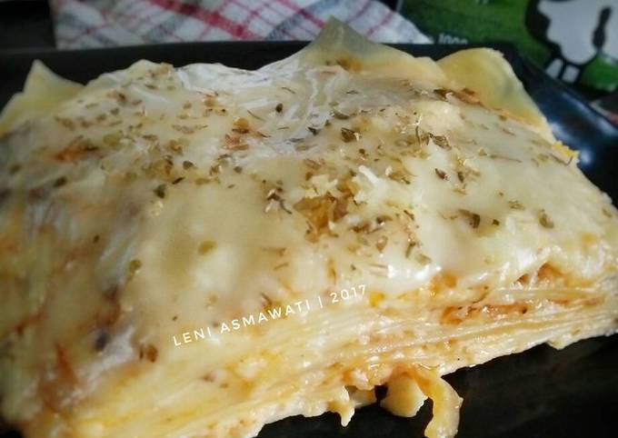 Cara membuat Beef Lasagna #PR Pasta