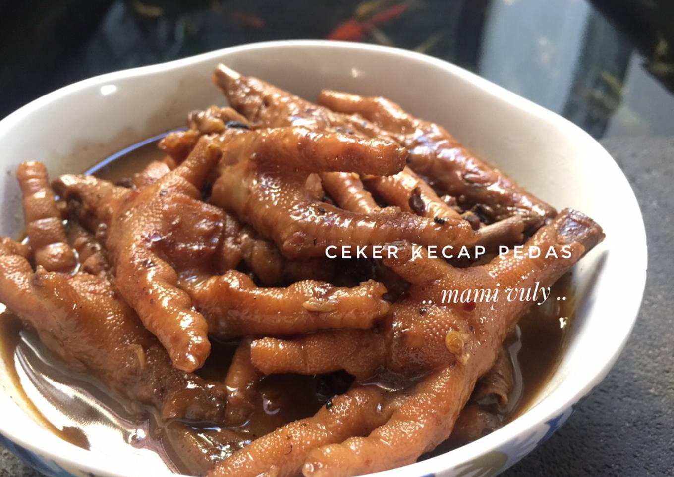 Ceker Kecap Pedas