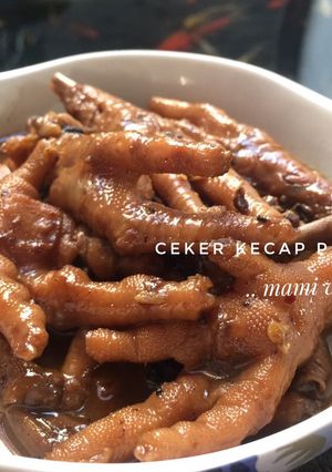 Foto resep Ceker Kecap Pedas