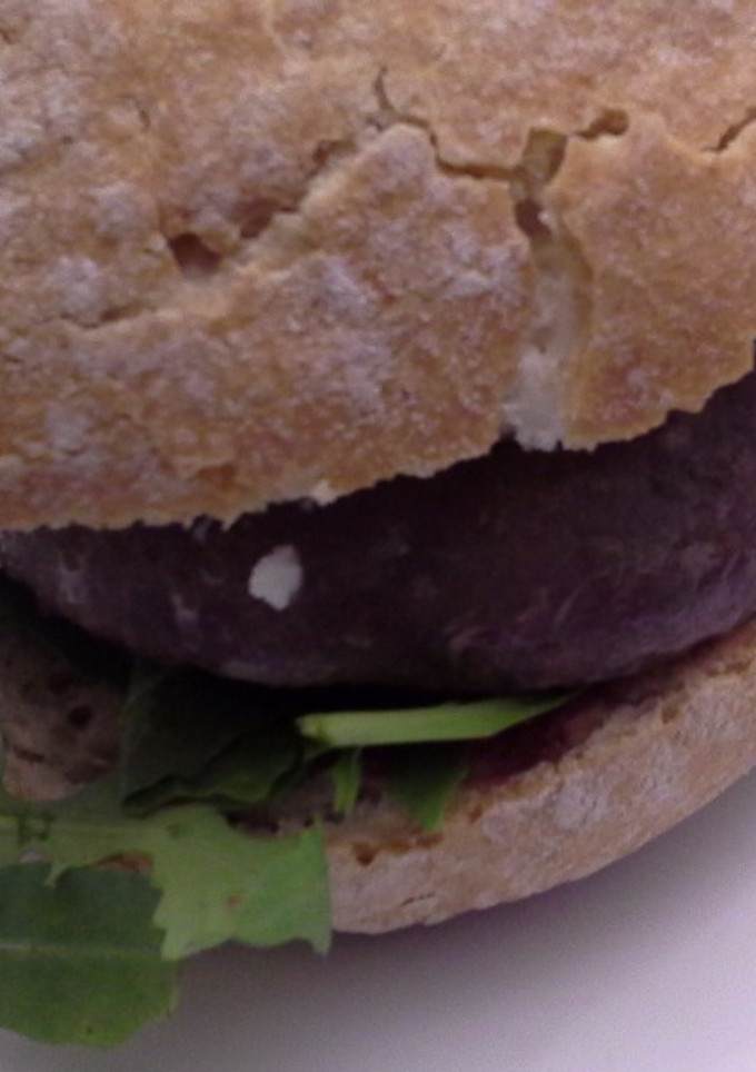 Una foto de Hamburguesa rubicon