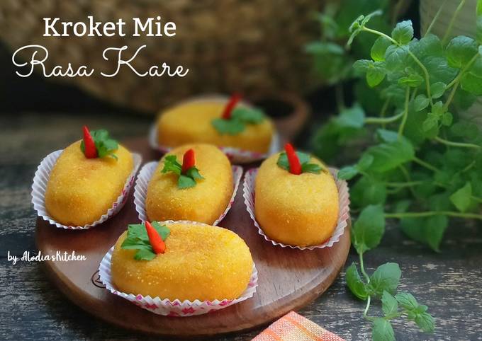 Kroket Mie Rasa Kare