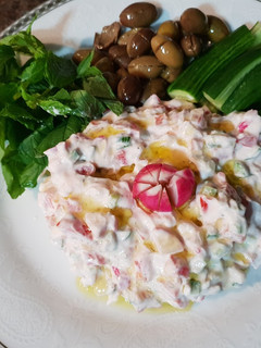A picture of Labneh Breakfast.