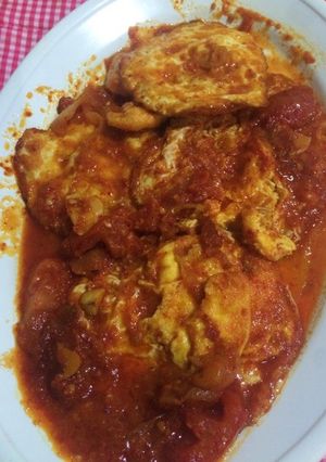 Foto resep Telur Ceplok Balado