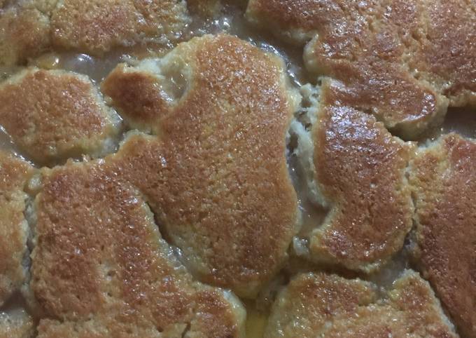 Recipe of Any-night-of-the-week Quick Peach Cobbler