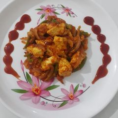 A picture of Chilli panner.