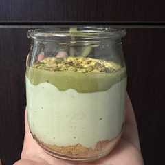 Una foto de Vasitos de pistacho