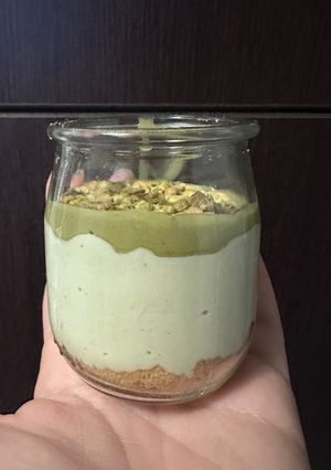 Una foto de Vasitos de pistacho