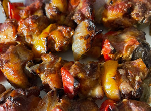 صورة لوصفة شيش طاووق 👌👌🍋🌶️🫑🧅🍢🍡🍗🍗🍗🍗🍗🍗🫑🧅🫑🧅🌶️🧄🧄
