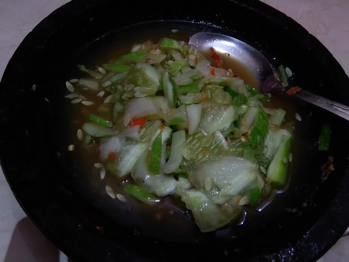 Cara Gampang Membuat Resep  Reuceuh Bonteng (timun) yang Lezat Sekali, Menggugah Selera