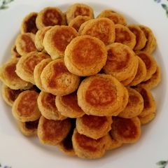 A picture of Sweet potato Tikki 红薯土豆米煎饼.