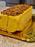 Tarta helada de limón y galletas