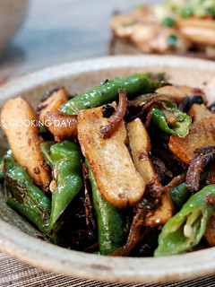 下酒指定菜丁香豆干糯米椒 的食譜成品照片