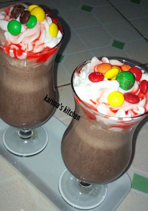 A picture of Oreo milkshake.