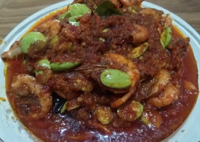 Resep Sambel goreng Pete udang Anti Gagal